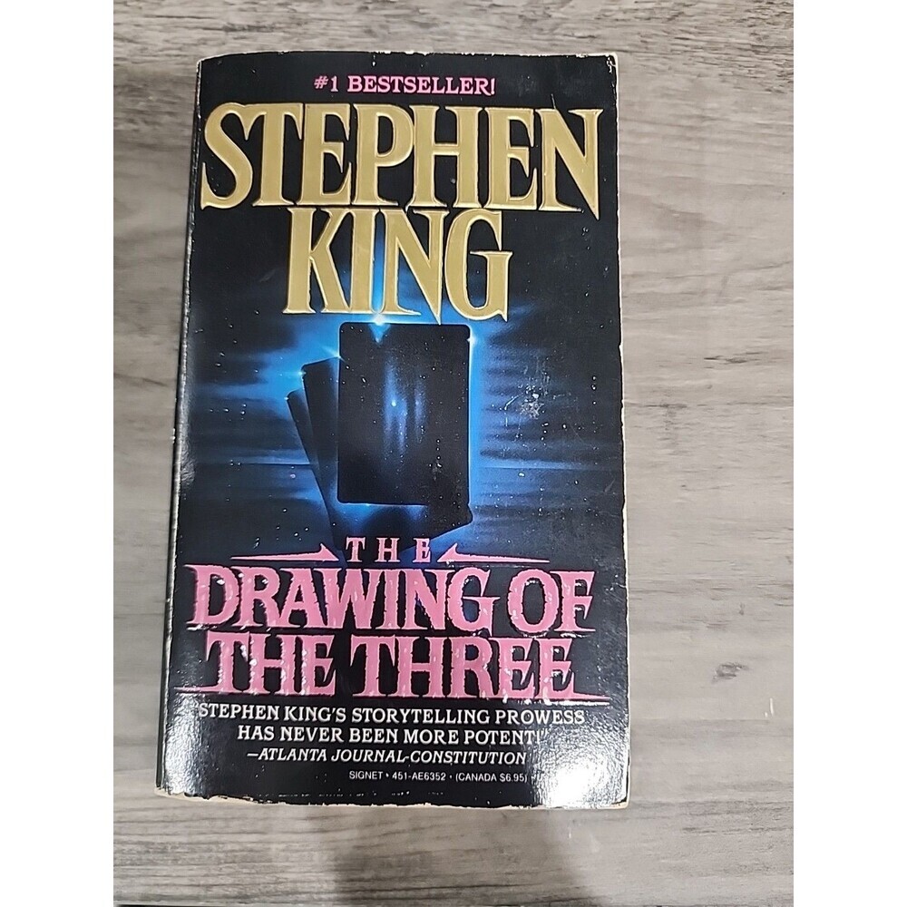 The Drawing of the Three, The Dark Tower II by Stephen King, 1990 Paperback